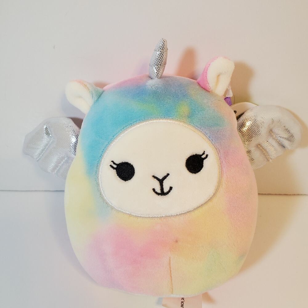 Squishmallow Lucy May The Magical Winged Llamacorn 5" Soft Plush Llama Unicorn